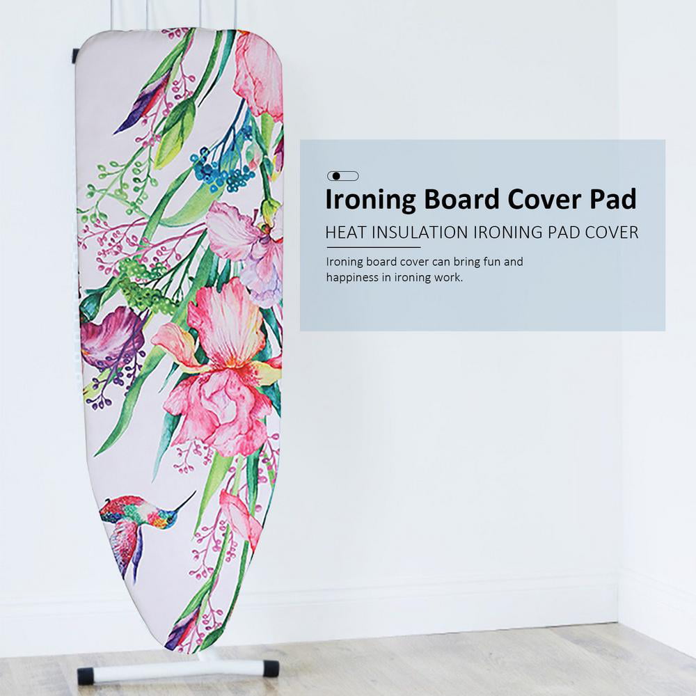 Heat-Insulation and Non-scalding Board Cover Fits Standard Size 15 x 54 and Large Ironing Boards up to 18 x 54 55 x 19.68 Inches Ironing Board Cover 