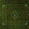 thumbnail image 1 of Ahgly Company Indoor Square Persian Green Traditional Area Rugs, 3' Square, 1 of 1