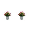 thumbnail image 2 of Maytalsory Elegant For Stylish Home Decor With Fake Flowers And Plants Long-lasting pink 2Set, 2 of 6