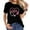 Black, variant on Womens T Shirt CNA Heart Stethoscope Pink Ribbon Breast Cancer Awareness Shirts Black 2X-Large