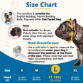 thumbnail image 2 of Bozal de silicona con hocico corto sin corteza para bulldog francés, 2 of 7