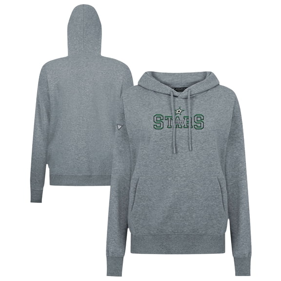 Women's Levelwear Gray Dallas Stars Adorn Journey Pullover Hoodie