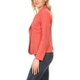thumbnail image 3 of Women's Casual Long Sleeve Open Front Fitted Blazer Jacket, 3 of 5
