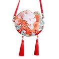 thumbnail image 3 of guohui Chinese New Year Purse Happy New Year Money Pouch Embroidery Crossbody Bag B, 3 of 9