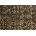 thumbnail image 1 of Ahgly Company Indoor Rectangle Abstract Brown Modern Area Rugs, 7' x 10', 1 of 4