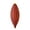 Burgundy, variant on Vickerman 8" Mocha Shiny Line Finial Ornament, Pack of 4