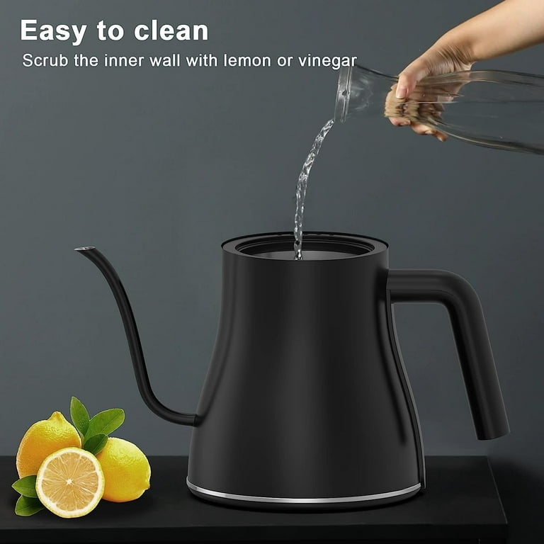 WiFi Variable Temperature Gooseneck Pour Over Kettle and Tea
