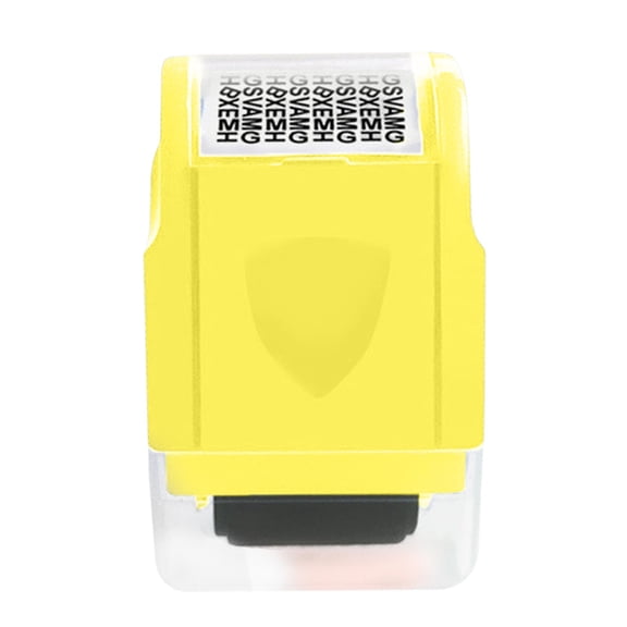 Fdelink Office Cabinet, Office&Craft&Stationery, Roller Stamp Privacy Id Confidential Guard Data Preservation Roller Confidentiality Seal 3Ml