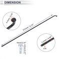 thumbnail image 6 of Unique Bargains 36pcs Universal Bicycle Spokes 13G Bike Wheel Spokes Nipple 45 Steel Black-221mm, 6 of 7