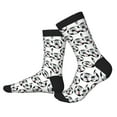 thumbnail image 2 of Disketp Happy Football Unisex Mid-Calf Socks Lightweight Breathable Ventilation Ankle Socks, 2 of 7