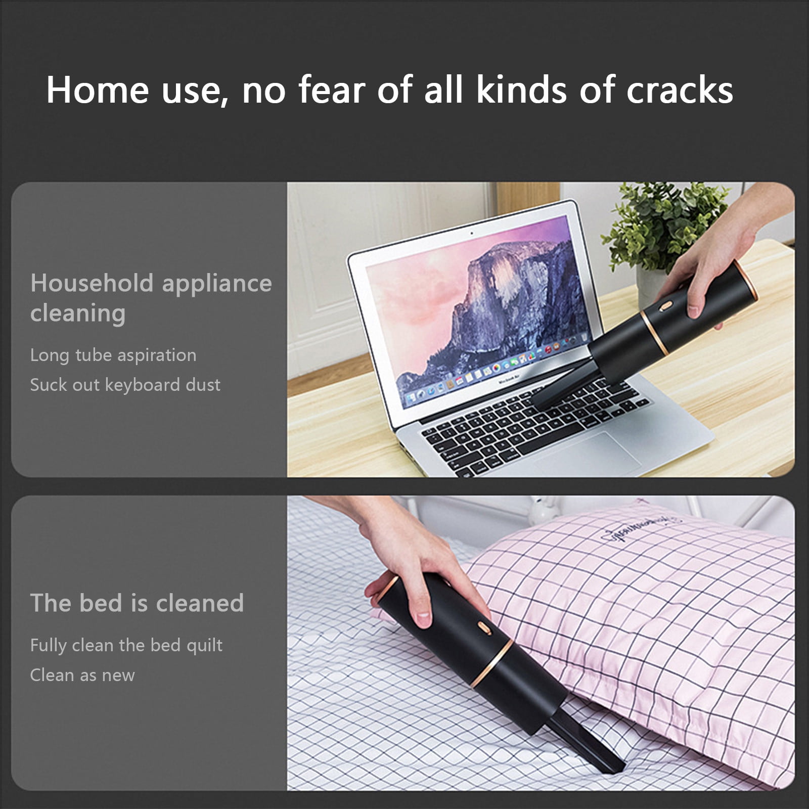 Uiz Merueh handheld Car Vacuum Car Vacuum Portable Cordless Rechargeable Lightweight for Car,Office,Home Cleaning