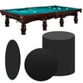 thumbnail image 2 of Visland 50 Pcs Billiard Pool Table Leg Shims 3" Diameter 0.06'' Thickness Rubber Pool Table Foot Pads Billiards Table Leveler Kit, 2 of 7