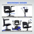 thumbnail image 5 of Arshin 4 Wheels Mobility Scooter with USB Port for Seniors,Electric Folding Wheelchair Device for Travel,Blue, 5 of 16