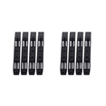 thumbnail image 1 of 4 Paires de Rails de Disque Dur Accessoires de Cage de Châssis Rails en Plastique pour Plateau de Disque Dur de 3.5 à 5.25, 1 of 7