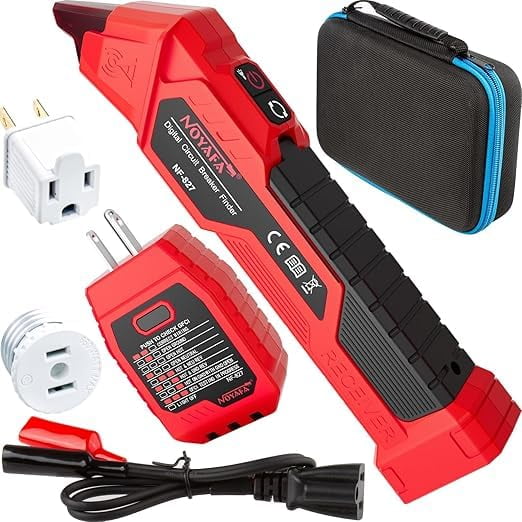 Herramienta de búsqueda de disyuntores NOYAFA NF-827 con accesorios