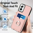thumbnail image 6 of Allytechgroup Moto G Power 5G (2024) Wallet Case for Women Men, Premium PU Leather Shockproof Hand Wrist Slim Fit Back Cover Phone Case for Moto G Power 5G (2024), Rosegold, 6 of 6