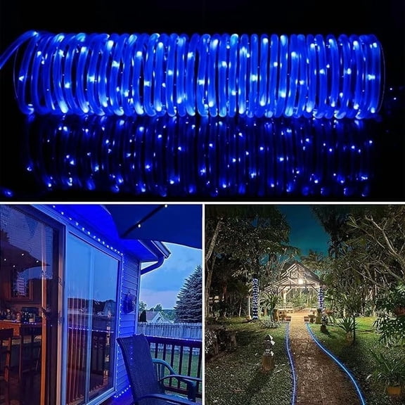 PURELY- Christmas Decoration Solar 100Led String Fairy Lights Strip Waterproof Garden Us
