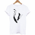thumbnail image 3 of Women Blouses Large Womens Tops Work Blouse Knit Long Sleeve Satin Blouse Long Sleeve Tunics for Women Tight Athletic T Shirt Nylon Womens T Shirt Dress Tops Short Athletic Work Wear Girls Black XL, 3 of 3