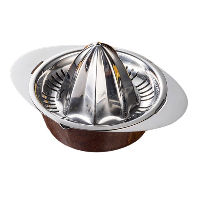Manual Juicer Lemon Orange Squeezer Portable Hand Press Stainless Steel Citrus Juicer for Home Kitchen