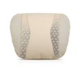 thumbnail image 1 of Genuine Leather Car Headrest Seat Neck Pillow Neck Pad Cushion Breathable Head Rest For Maybach Benz S Class Car Stlying, 1 of 4