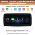 thumbnail image 3 of 10.25 Inch Car Stereo Wireless Carplay for Mercedes Benz A CLA GLA W176 C117/X117 X156 2013-2015 NTG4.5 System Car Radio Siri/GPS/Mirrorlink/Andriod Auto, 3 of 9
