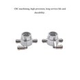 thumbnail image 4 of ZheElen 2pack/lot Aluminium Alloy Upgrade Rear Steering Hub Carrier For 1/28 Wltoys K969 Metal Upgrade Rear Steering Cup For RC silver, 4 of 6