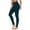 Green#black long leggings women, variant on aohooy Gym Leggings for Women Butt Lift High Waisted Stretchy Full Length Workout Athletic Legging Tummy Control Solid Running Yoga Pants Green,M