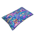 thumbnail image 3 of Daiia Colorful Mushrooms Bedding Waterproof Pillow Protector Zippered Queen – Bed Bug Proof Pillow Encasement-14"x20", 3 of 9
