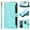 Mint Green, variant on for BLU View 5 Pro BLU View 5 Wallet Phone Case with Magnetic Zipper Closed Credit Card Slot Shockproof Phone Case