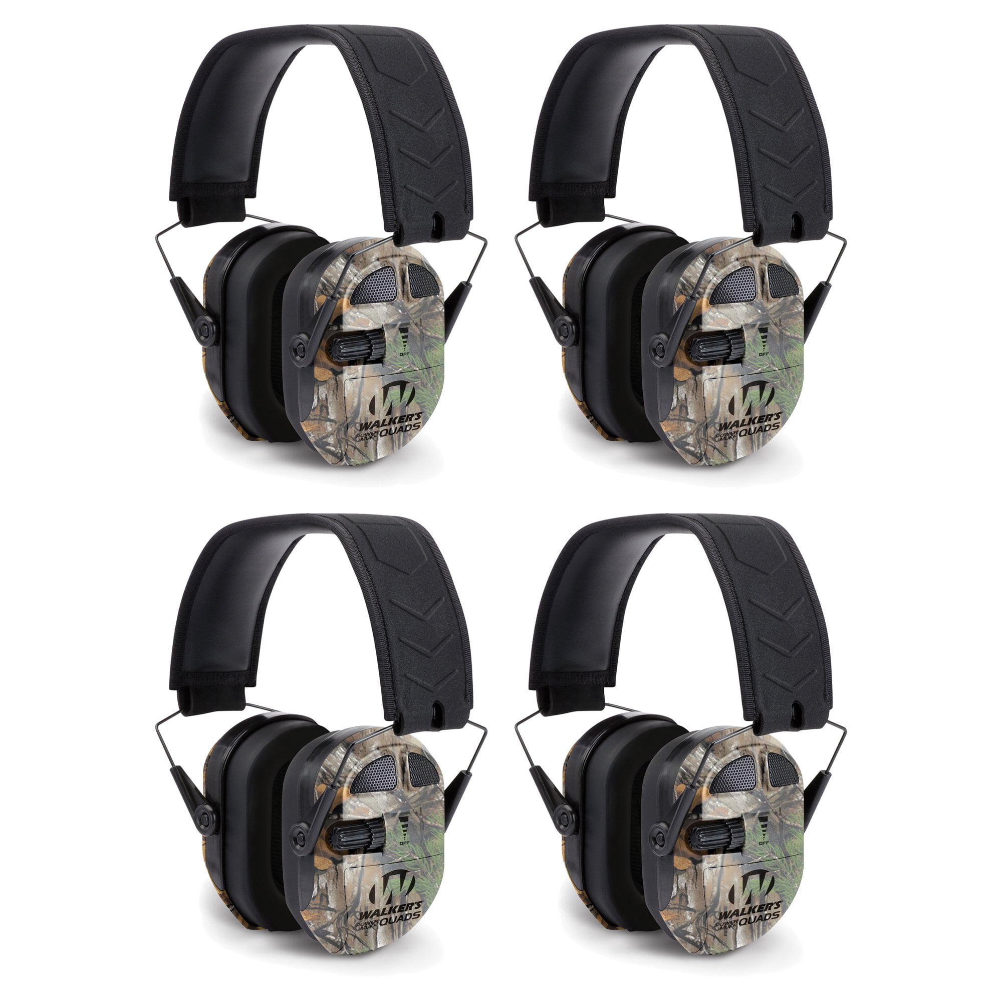 Realtree Camo Walker's Ultimate Hunting Shooting AFT Electric Power Muff Quads Realtree Camo Walker's Ultimate Hunting Shooting AFT Electric Power Muff Quads