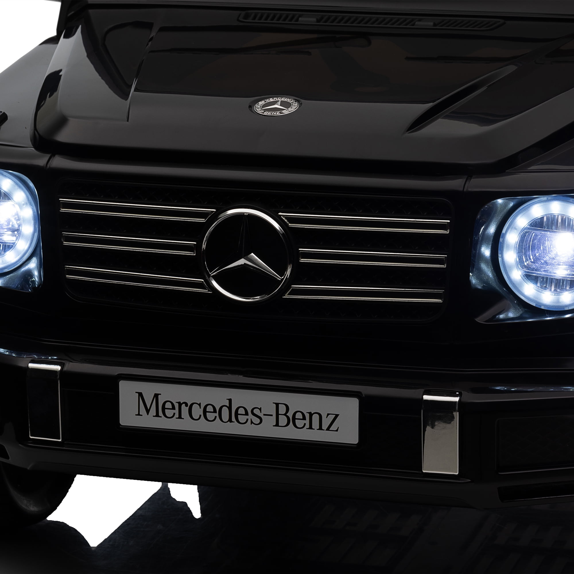 YYAo Kids Ride On Car, Licensed Mercedes-Benz G500, 24V Kids Car with Parent Remote Control, Electric Car for Kids, 3 Speeds, LED Headlight & Music Player, Red YYAo Kids Ride On Car, Licensed Mercedes-Benz G500, 24V Kids Car with Parent Remote Control, Electric Car for Kids, 3 Speeds, LED Headlight & Music Player, Red