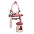 thumbnail image 3 of JNYSJ Toddler Vanity Toys for above 3 Years Old, Vanity Makeup Table with Mirror and Chair, Kids Vanity Set with Music Pretend Play Princess Toy Makeup Table for Little Girls, 3 of 7