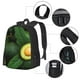 thumbnail image 2 of Fotbe Fresh Avocados Mochila para Hombre y Mujer - Tela Oxford 600D Resistente - Mochila Impermeable de Gran Capacidad para Escuela, Viajes y Senderismo, 2 of 6