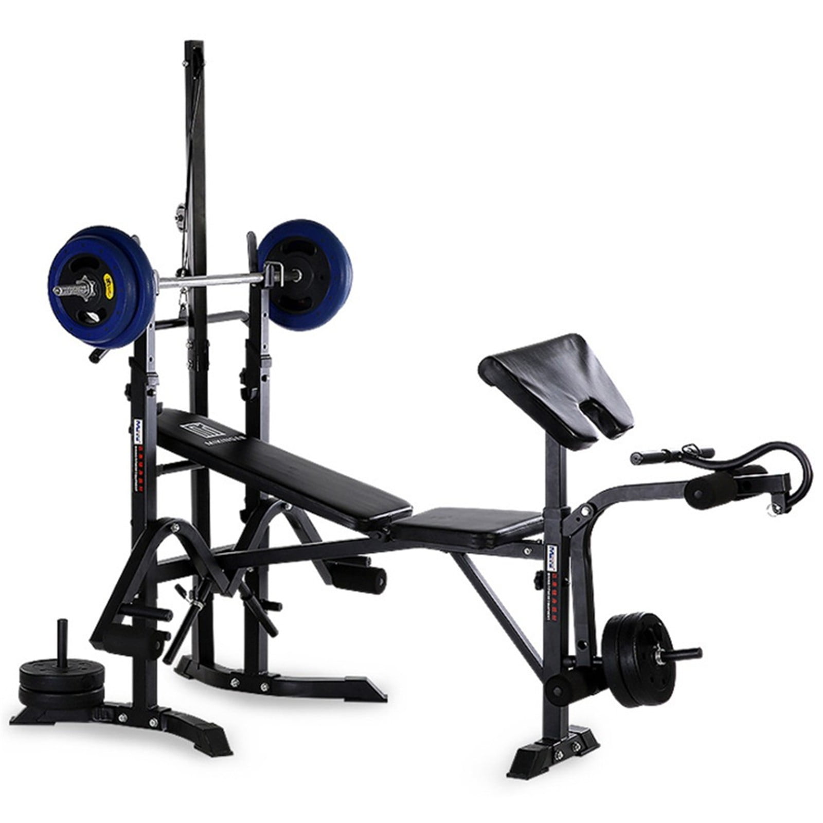 Details about   Gym Exercise 440lbs Olympic Weight Bench Strength Training Lifting Press 