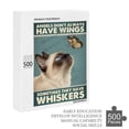 thumbnail image 6 of Siamese Cat 500 Piece Jigsaw Puzzle for Adults Cats Funny Kitten With Butterfly Puzzles for Adults Difficult Puzzles Size 20.5" x 15.0", 6 of 8