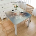 thumbnail image 2 of HAOXIT Eucalyptus Leaf Table Cover for Home Kitchen Dining Table 60''x60'', 2 of 7