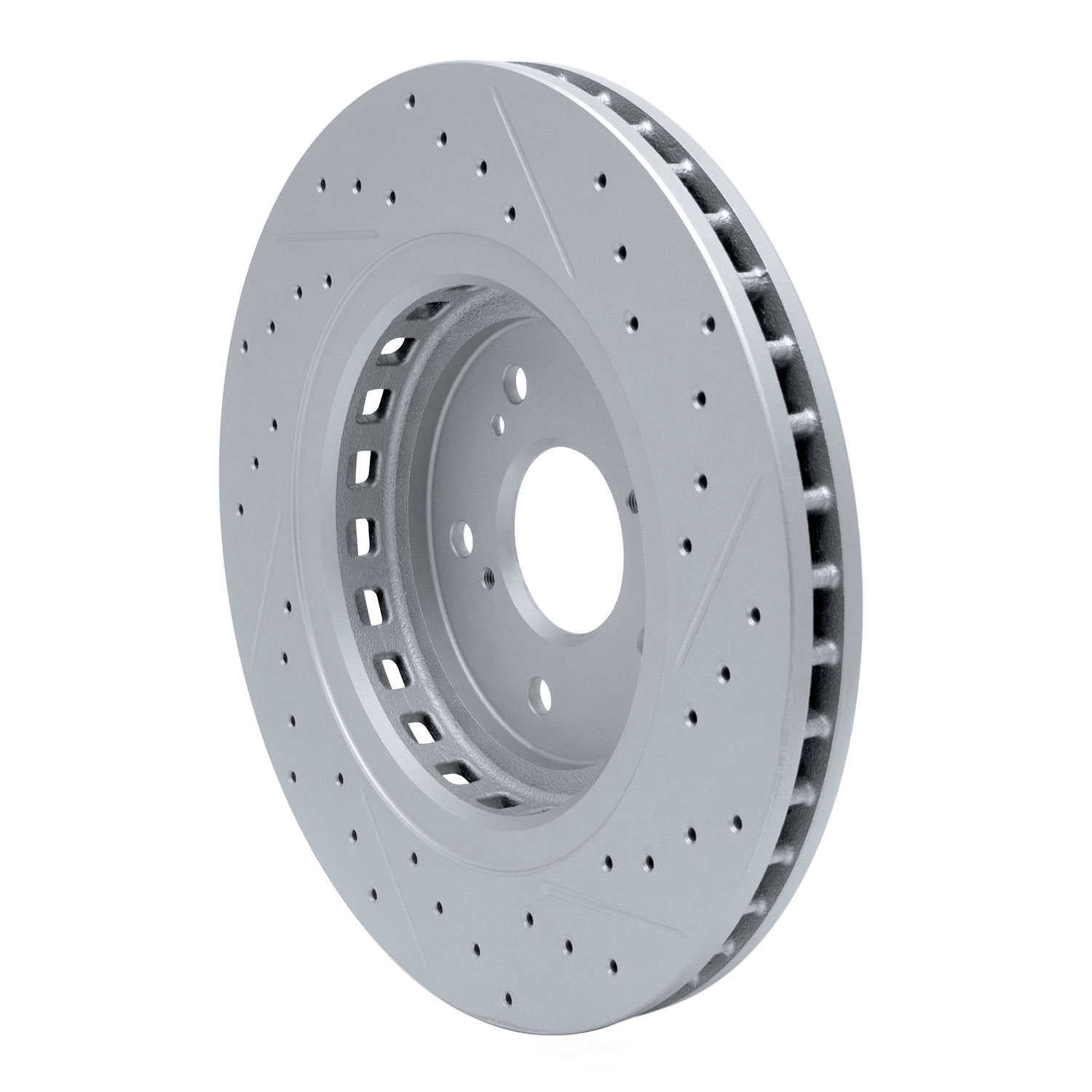 Dynamic Friction Company 830-58026L DFC Geoperformance Rotor - Drilled and Slotted