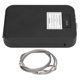 thumbnail image 1 of Caja fuerte pequeña, caja de seguridad portátil, mini caja de seguridad negra, caja fuerte portátil, rendimiento probado, 1 of 8