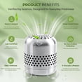 thumbnail image 4 of Upgraded Refrigerator Deodorizer – Lasts for 10 Years, Long-Lasting Odor Eliminator for Fridge, Closet, Car -More Effective Than Baking Soda Charcoal Air Purifier - Nano Catalyst Technology (2 Pack), 4 of 4