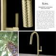 thumbnail image 2 of Rohl Te56d1lm Tenerife 1.75 GPM Single Hole Pull Down Kitchen Faucet - Nickel, 2 of 5