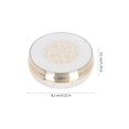 thumbnail image 2 of Coussin de Conteneur de Poudre de Maquillage Portable 1Set Compact avec Houppette, 2 of 7