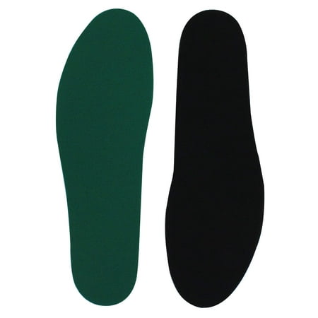 RxWalmartfort Thin Lightweight Cushioning Orthotic Shoe Insole, Women's 9-10.5/Men's 8-9.5, For half sizes order the next size down. Place in shoes, green side up..., By (Best Place To Order Shoes)