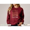thumbnail image 5 of Custom Shirt Personalized Shirt, Custom Printing T-Shirt, Make Your Own Shirt, Custom Sweatshirt, Personalized Word Shirt, Custom Vintage, 5 of 9