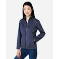 thumbnail image 2 of CORE365 CE708W Women's Techno Lite Three-Layer Knit Tech-Shell-Classic Navy Heather-XS, 2 of 6