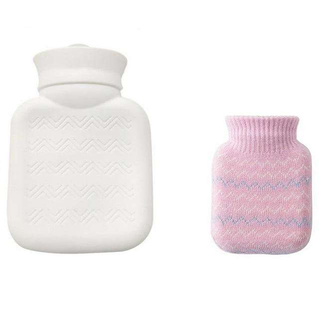 Water Injection Explosion-proof Hot Water Bag Cute Portable Hand Foot Warmer for Female Winter