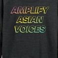 thumbnail image 3 of Instant Message - Amplify Asian Voices  - Women's Lightweight French Terry Long Sleeve Shirt, 3 of 6