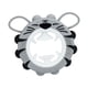 thumbnail image 3 of Fortalecedor de agarre de mano antideslizante, ejercitador de manos de resistencia ajustable gris, 3 of 9