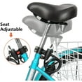 thumbnail image 3 of PEXMOR Durable Unisex Adult Tricycles, Steel, Green, 62.39 lb, 3 of 10