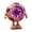 Brown, variant on LED Soccer Ball Novelty Fan USB Rechargeable,Super Powerful Portable Fan, Soccer Ball Shaped Fan, With Colorful Lights, 5 Wind Speed Settings, Desk Home Room, Cute Ornament Gift, B (Brown)