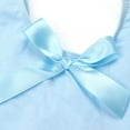 thumbnail image 6 of ZACPNCV Ballet Leotards for Girls Toddler Dance Leotards Short Short Sleeve Skirt Ballerina Outfits Light Blue 2-3 Years, 6 of 8